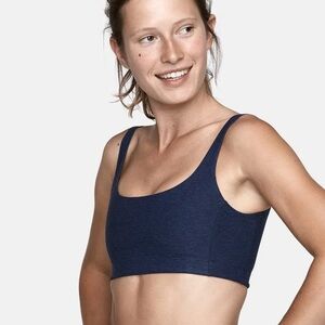 NWT Outdoor Voices Navy Double Time Bra